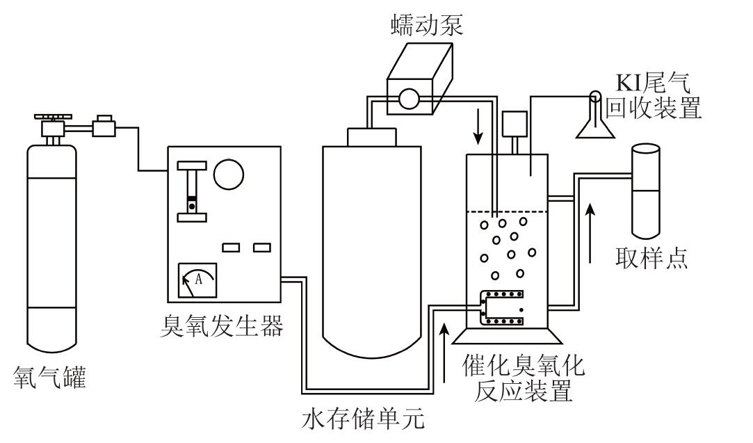 催化臭氧化反应装置