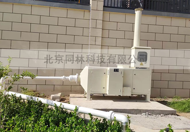 臭氧除臭系统项目现场