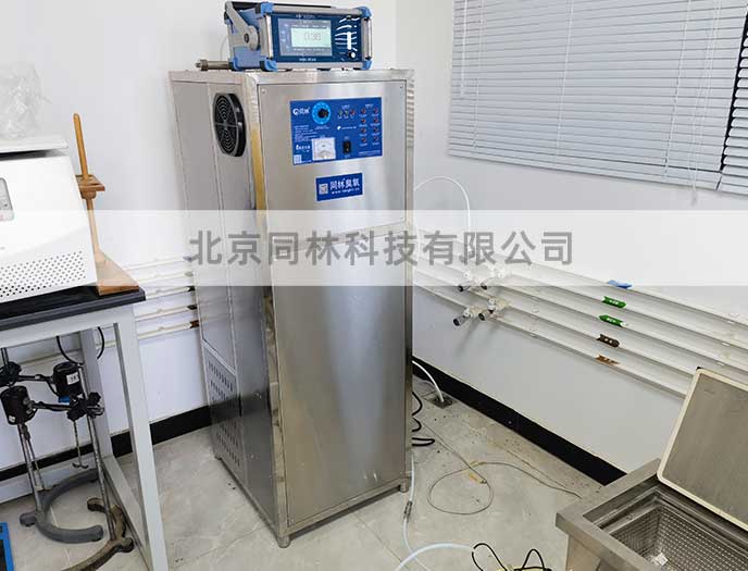 20g臭氧发生一体机（内制制氧系统）调试现场