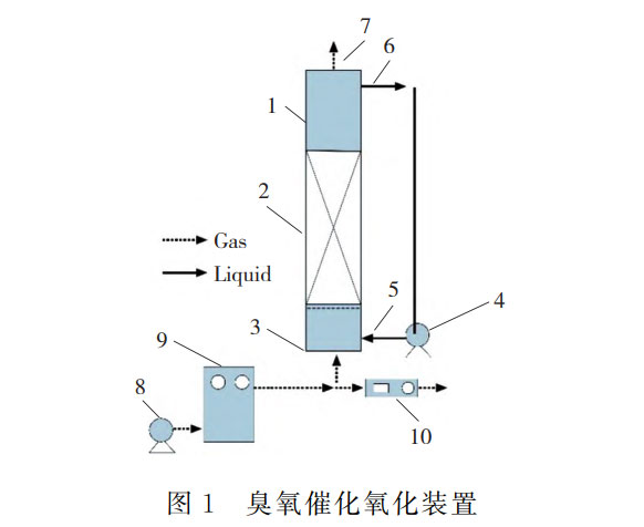 臭氧催化氧化处理焦化废水尾水的催化剂适配研究